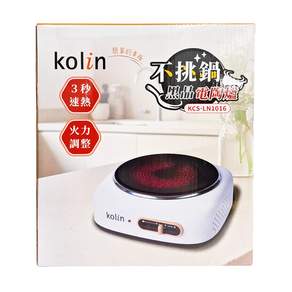 Kolin 歌林 不挑鍋黑晶電陶爐, KCS-LN1016