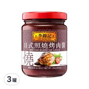 李錦記 日式照燒烤肉醬, 250g, 3罐