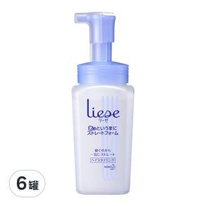 Liese 莉婕 快速直髮慕絲, 220ml, 6罐