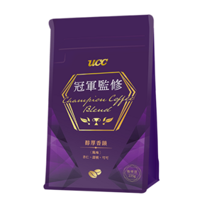 ucc 冠軍監修醇厚香韻咖啡豆 全豆, 225g, 1包