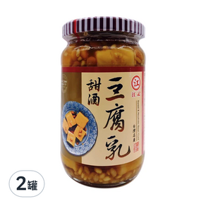 江記 甜酒豆腐乳, 380g, 2罐