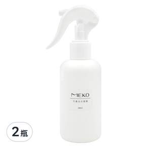 MEKO 不透光分裝噴槍瓶 200ml, 白色, 2瓶