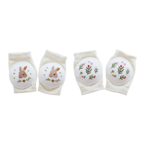 vanibaby 寶寶專用護膝 替換組2雙入, 彼得兔+小花園, 1-8歲, 1組