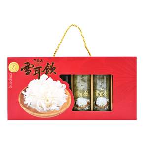 金太子 阿里山雪耳飲禮盒 6瓶, 1380g, 1盒