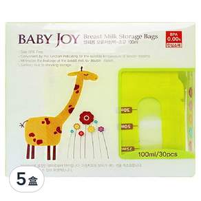 perfection Baby Joy 母乳袋 100ml, 30入, 5盒