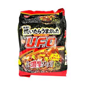 NISSIN 日清 U.F.O. 濃厚燒炒麵味 210g 2包, 1袋