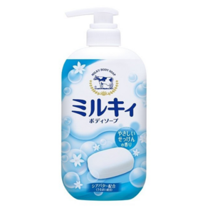 COW STYLE 牛乳石鹼 牛乳精華沐浴乳 清新皂香, 500ml, 1瓶