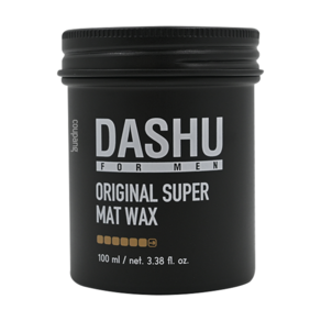 DASHU Original Super Mat Wax 男性專用頂級髮蠟, 100ml, 1罐