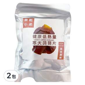 果乾小弟 寒天蒟蒻片, 75g, 2包