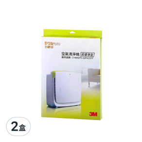 3M Filtrete 空氣清靜機超優淨型專用濾網, 2盒