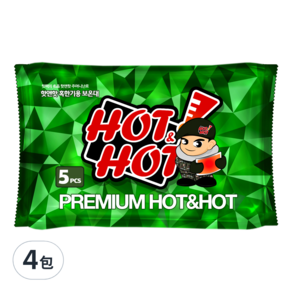 HOT&HOT 大容量保溫台熱包 150g 5入, 4包