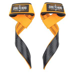 ZERO TO HERO 防滑健身束帶提拉護腕組, Type2 橘色