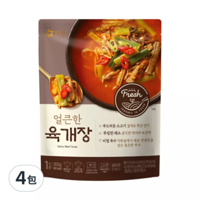 OURHOME 辣牛肉湯, 300g, 4包