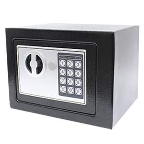 OADESK 電子密碼保險箱 17, 黑色