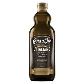 Costa d'Oro 義大利原裝進口100%義大利初榨橄欖油 750ml, 2瓶