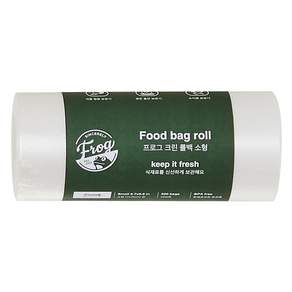 SINCERELY Frog 捲筒型食物保鮮袋, S 17x25cm, 500入, 2捲