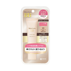 MEISHOKU 明色 MoistLabo保濕遮瑕精華BB霜 SPF50+ PA++++, 03 健康色, 30g, 1條