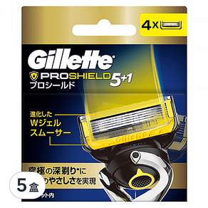 Gillette 吉列 Proshield鋒護系列 刮鬍刀頭, 4入, 5組