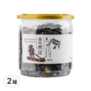 松記 鹽焙黑豆, 200g, 2罐