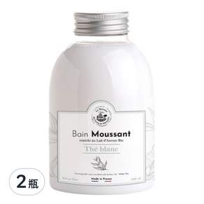 La Maison du Savon de Marseille 馬賽皂之家 魔法驢奶極潤護膚泡泡露 純淨白茶, 500ml, 2瓶