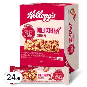 Kellogg's 家樂氏 紅莓穀物能量棒, 25g, 24條