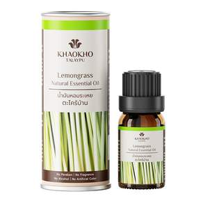 KHAOKHO TALAYPU 芳香精油, Lemongrass, 10ml, 1瓶