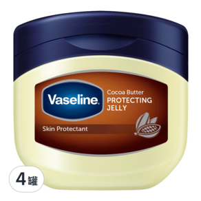 Vaseline 凡士林 潤膚膏 Cocoa Butter, 100ml, 4罐