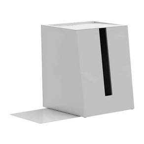 livinbox 巧立面紙盒, 白色, 1個