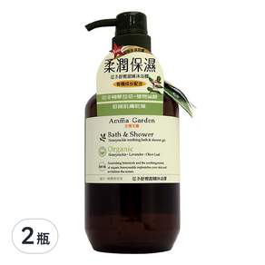 Amma Garden 艾瑪花園 忍冬舒壓甜睡沐浴膠, 750ml, 2瓶