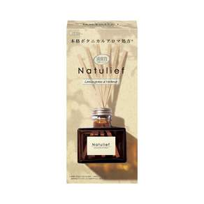 ST 雞仔牌 Natulief 室內用擴香瓶 含6個紙棒, 檸檬草&馬鞭草, 80ml, 1組