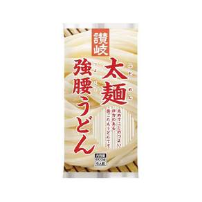 Sanuki Shisei 太麵強腰烏龍麵, 600g, 1包