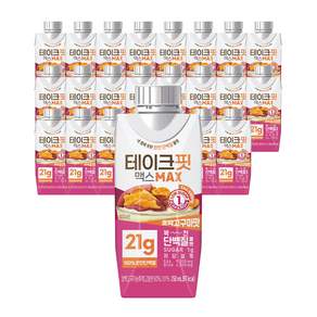 南陽乳製品 Take Fit Max 南瓜紅薯風味, 250ml, 24個