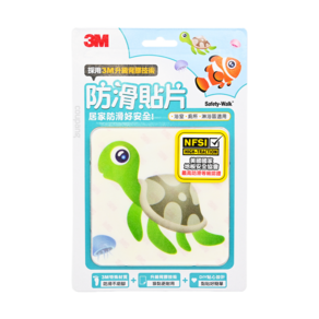 3M 防滑貼片 6片, 1包, 海洋生物