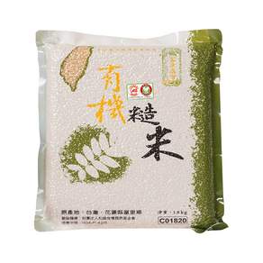 富里鄉農會 富麗有機糙米, 1.8kg, 1包