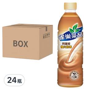 NESTEA 雀巢茶品 阿薩姆慢火奶茶, 500ml, 24瓶