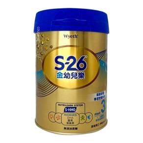 Wyeth 惠氏 S-26 金幼兒樂S-HMO成長配方 3號 1-3歲, 850g, 1罐