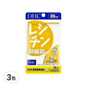 DHC 卵磷脂 30日份 90粒 台灣公司貨, 42g, 3包