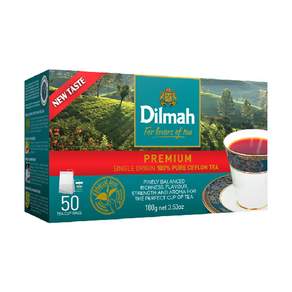 Dilmah 帝瑪 錫蘭紅茶, 2g, 50包, 1盒