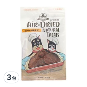 DOG CAT STAR 汪喵星球 小零嘴, 養生雞肉餅, 50g, 3包