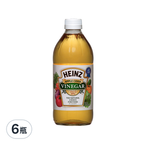 Heinz 亨氏 蘋果醋, 473ml, 6瓶