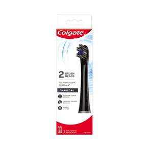 Colgate 高露潔 3D音波黑炭極淨電動牙刷替換刷頭 2入, 1盒