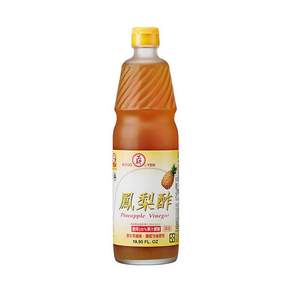 工研 鳳梨水果醋, 600ml, 1瓶