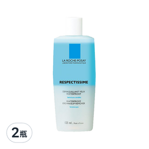 LA ROCHE POSAY 理膚寶水 高效溫和眼部卸妝液, 125ml, 2瓶