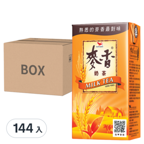 統一 麥香 奶茶, 300ml, 144入