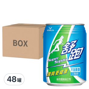 舒跑 運動飲料, 245ml, 48罐