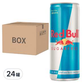 Red Bull 紅牛 無糖能量飲料, 250ml, 24罐