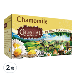 CELESTIAL SEASONINGS 詩尚草本 洋甘菊茶, 1.25g, 20包, 2盒