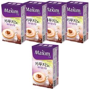 Maxim 麥心 卡布奇諾沖泡粉隨身包 榛果味 130g, 13g, 10條, 5盒