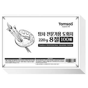 Tamsaa 專家用繪圖紙 220g 100張, 1個