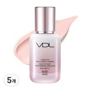 VDL Lumilayer 玫瑰完美妝前乳 30ml, 單色, 5個